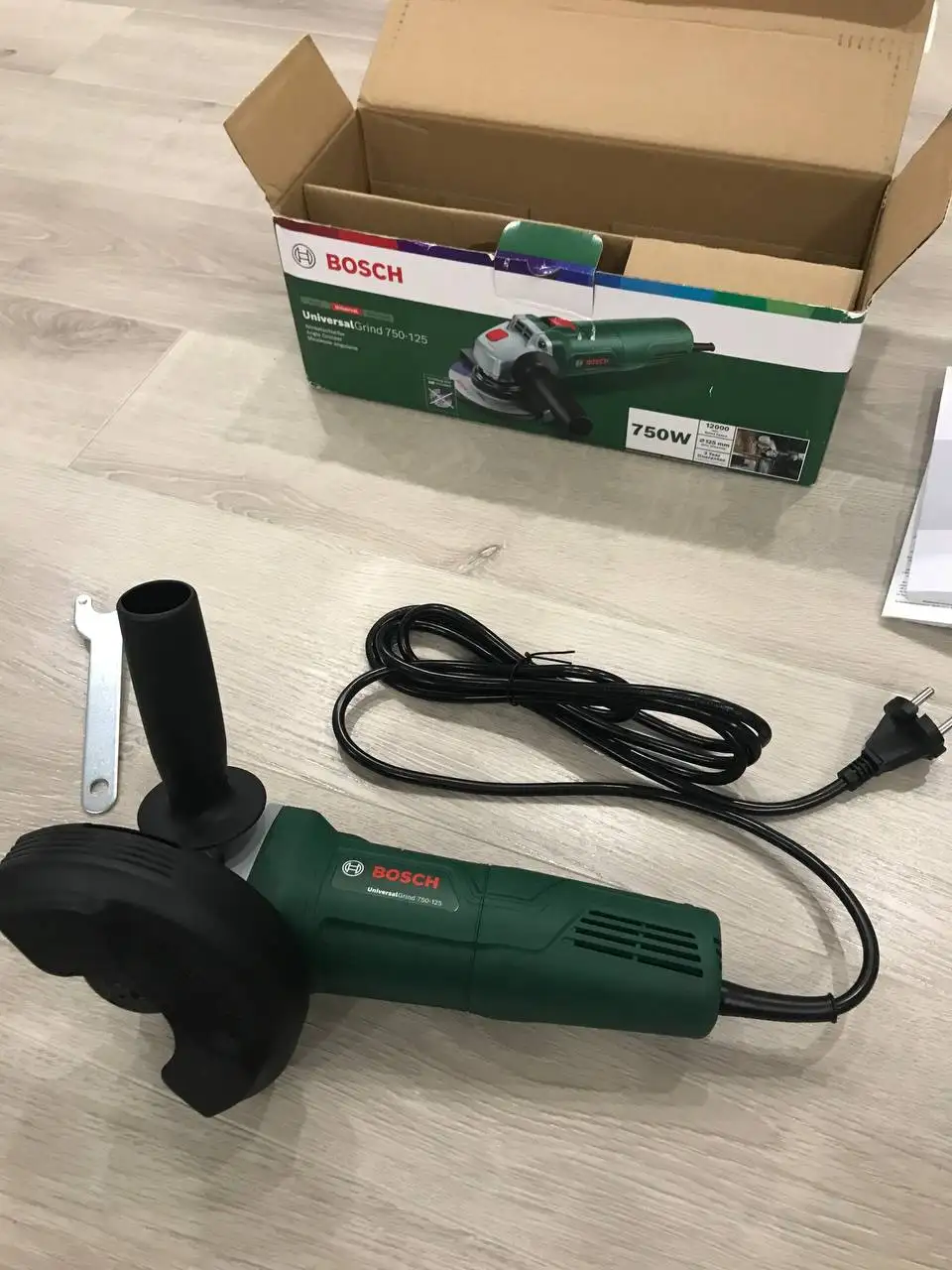 УШМ Bosch 125-750с с быстросъемным кожухом - Электроинструменты (Барахолка) в Казань