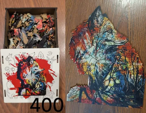 Деревянный пазл 'лиса' и другие игрушки - Товары для детей в Казань