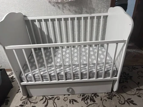 Детская кроватка с матрасом - Товары для детей в Казань