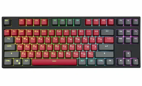 Клава Red Square Keyrox TKL Classic Red - Комплектующие для ПК в Казань