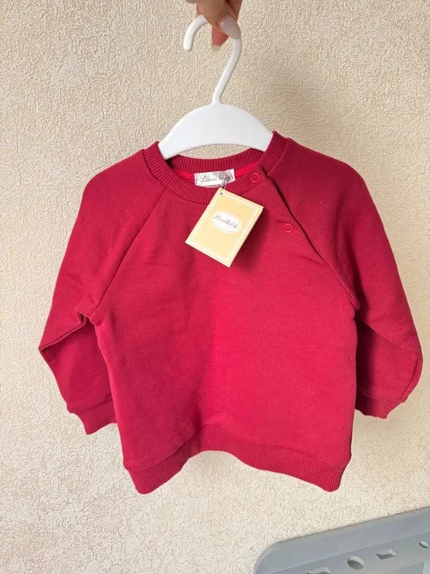 Толстовка/худи для малыша бордового цвета - частное объявление в Казань