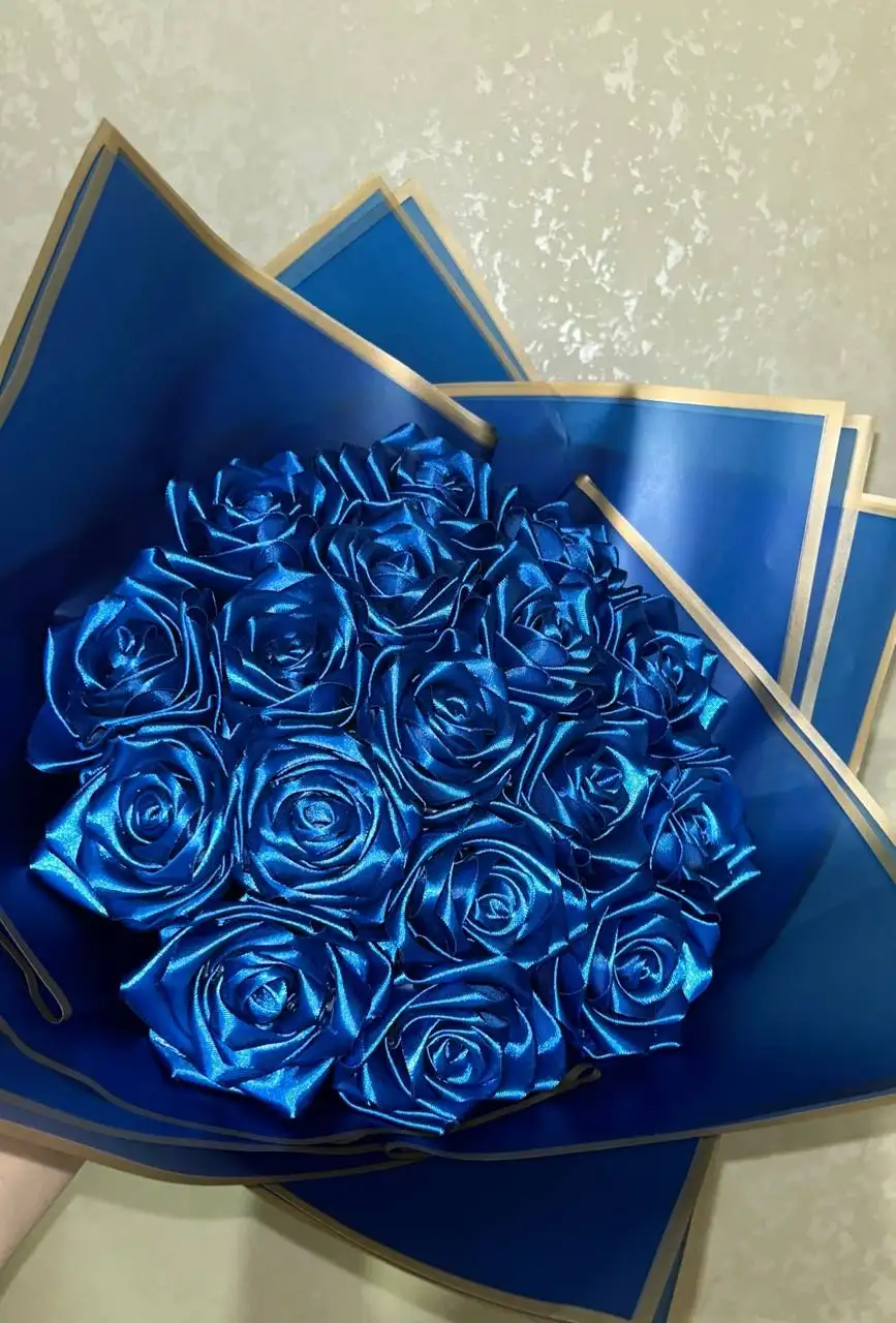 Продажа роз из атласных лент - Рукоделие (Барахолка) в Казань