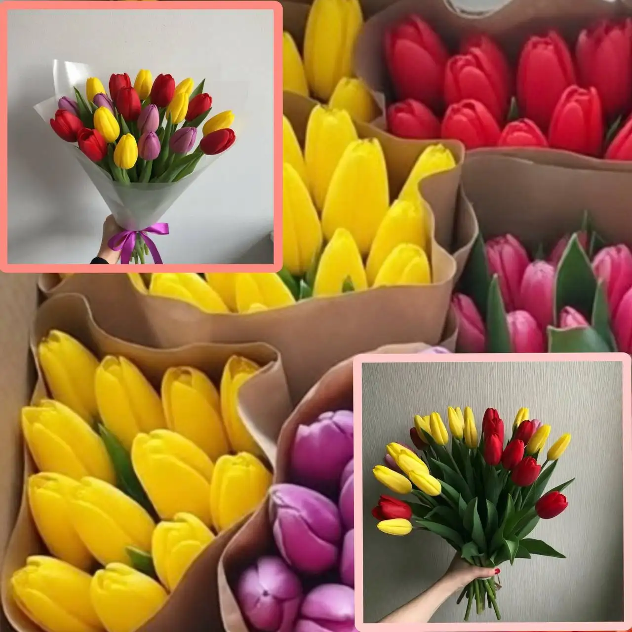 Продажа букетов тюльпанов в Казани - Цветы (Барахолка) в Казань