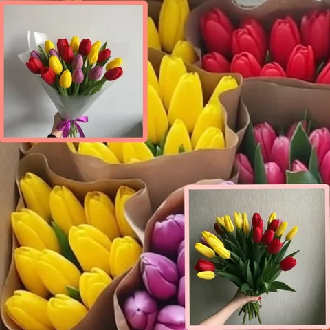 Продажа букетов тюльпанов в Казани - Цветы в Казань