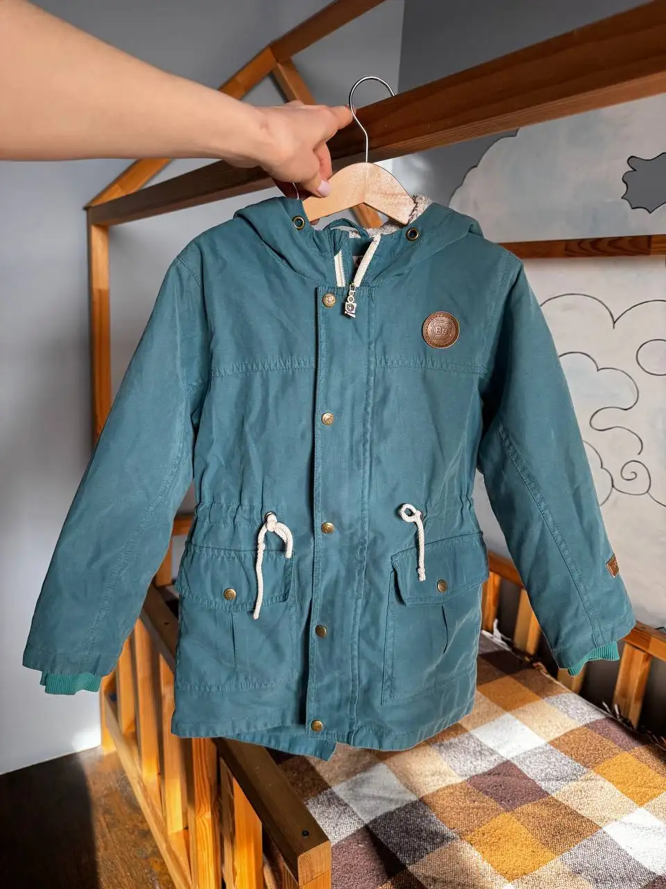 Демисезонная парка и пакет вещей для мальчика, размер 110 - Детская одежда (Одежда) в Казань