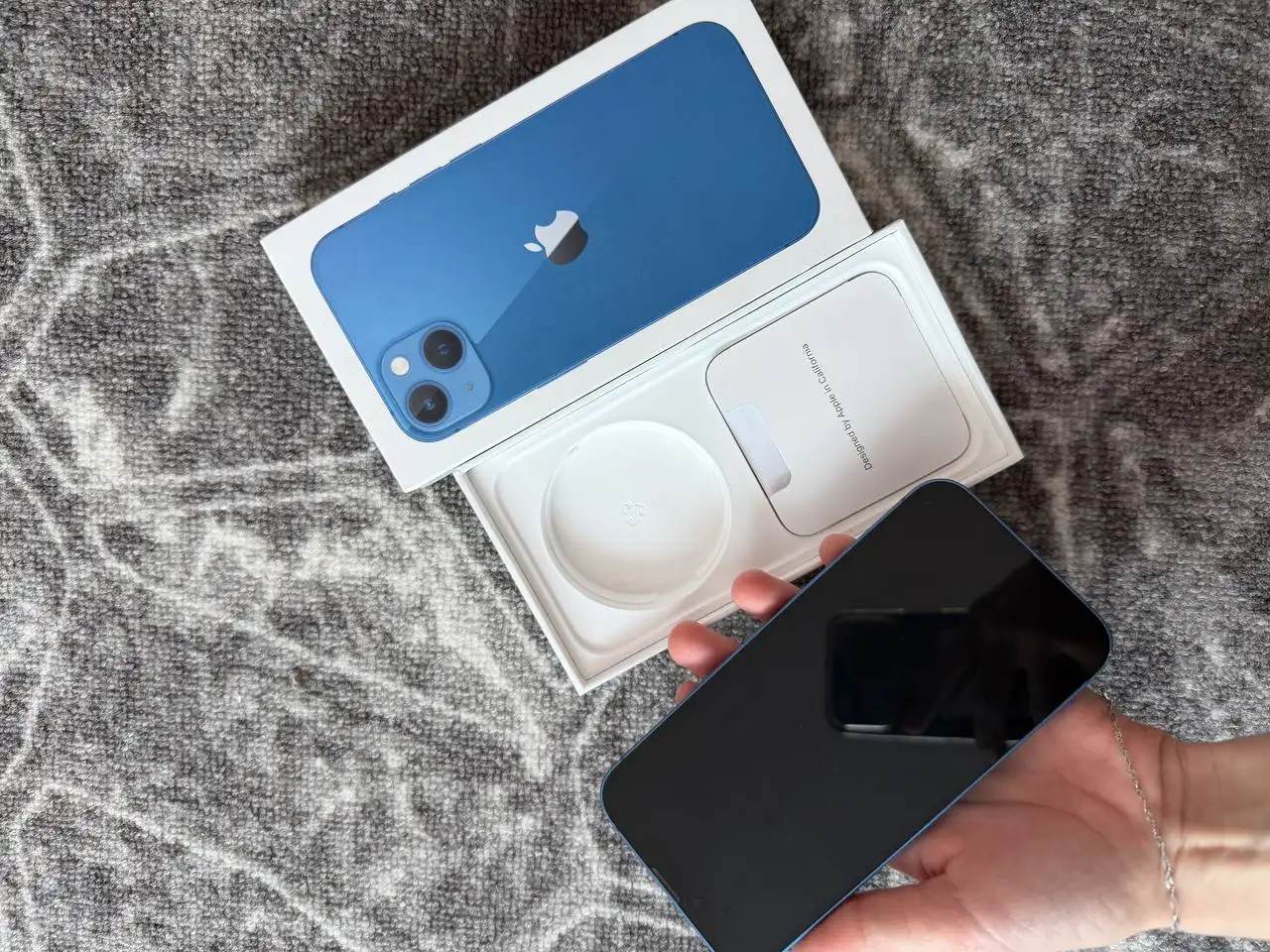 iPhone 13 синий 128 Гб - Смартфоны (Электроника) в Казань