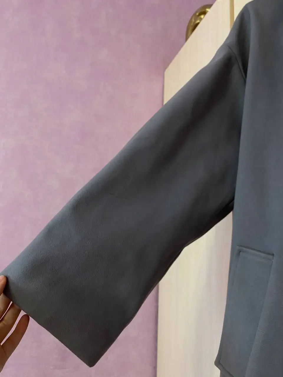 Пальто оверсайз с ремешком - Верхняя одежда (Одежда) в Казань