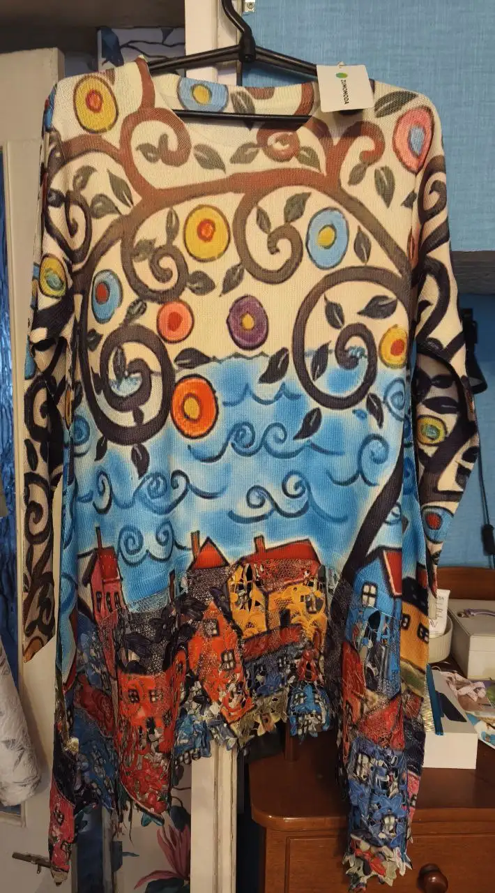 Туника оверсайз новая с биркой - Женская одежда (Одежда) в Казань