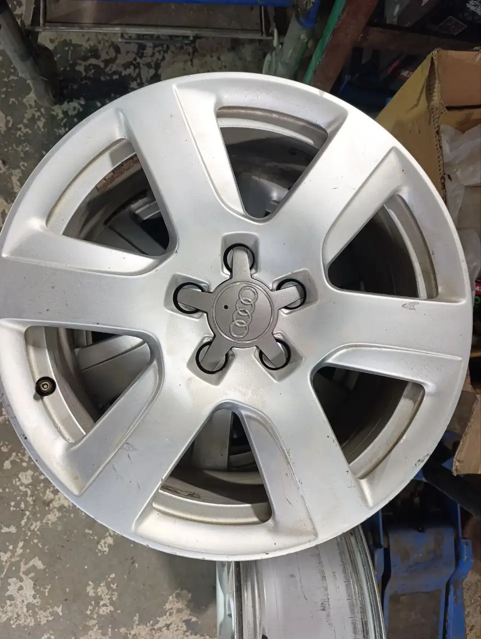 Диски от Audi A8 R17 - Диски (Запчасти) в Казань