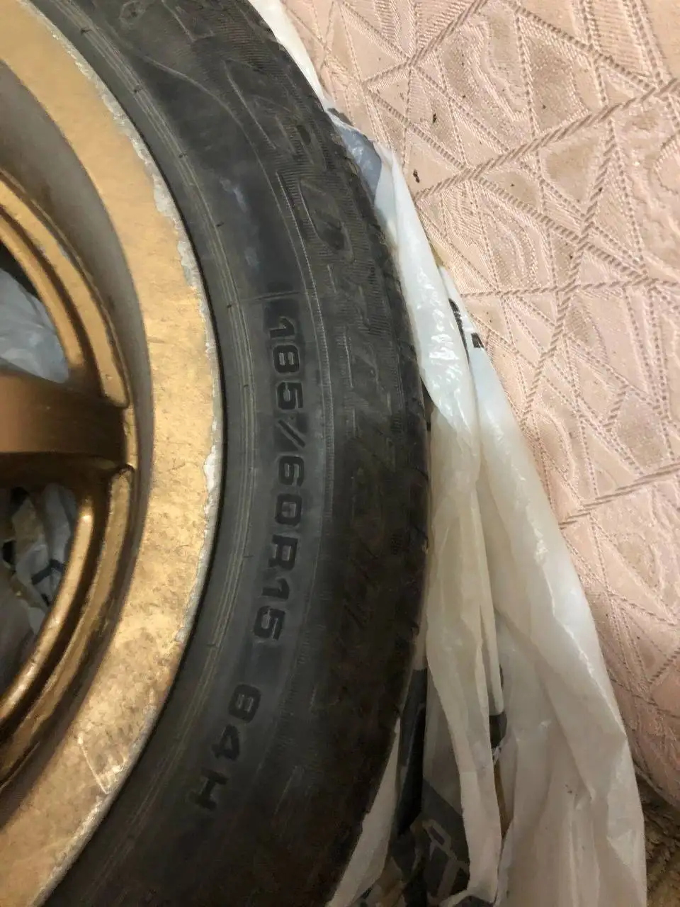 Продажа литья R15 с резиной Cordiant Sport - Диски и шины (Запчасти) в Казань