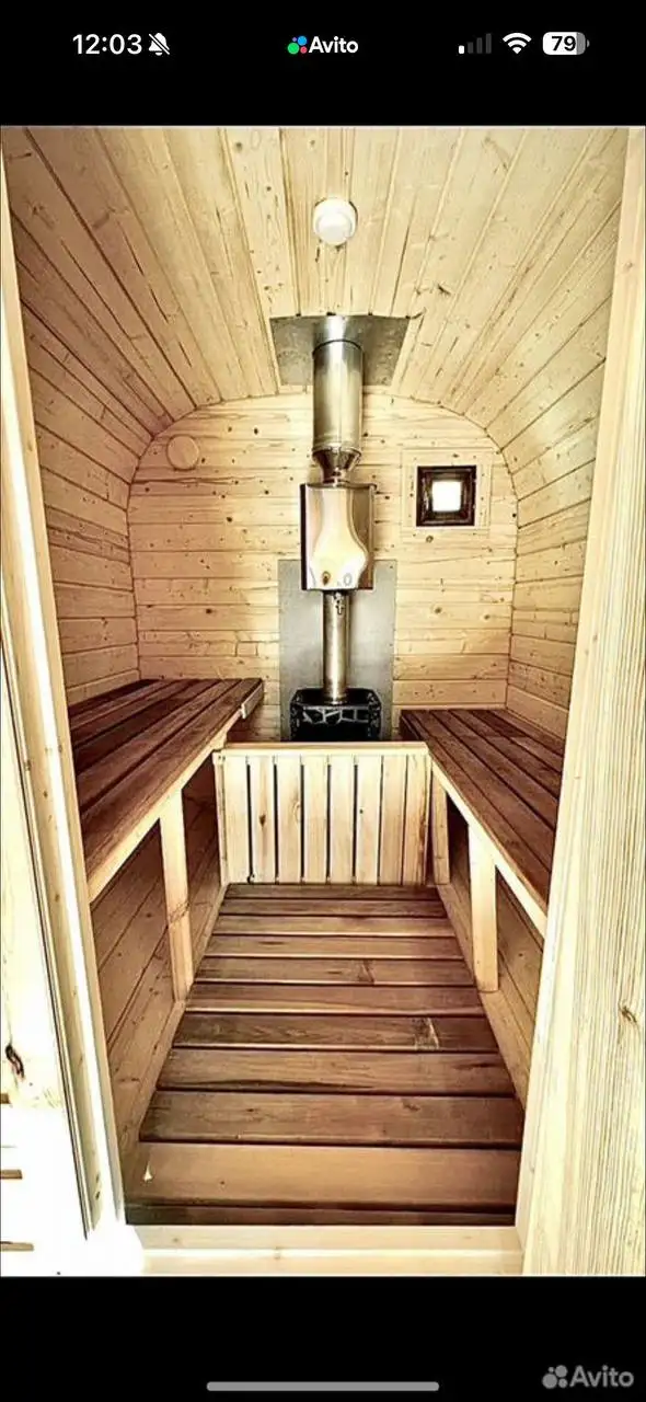 Готовый бизнес: баня бочка на прицепе производства Барс - Барахолка в Казань
