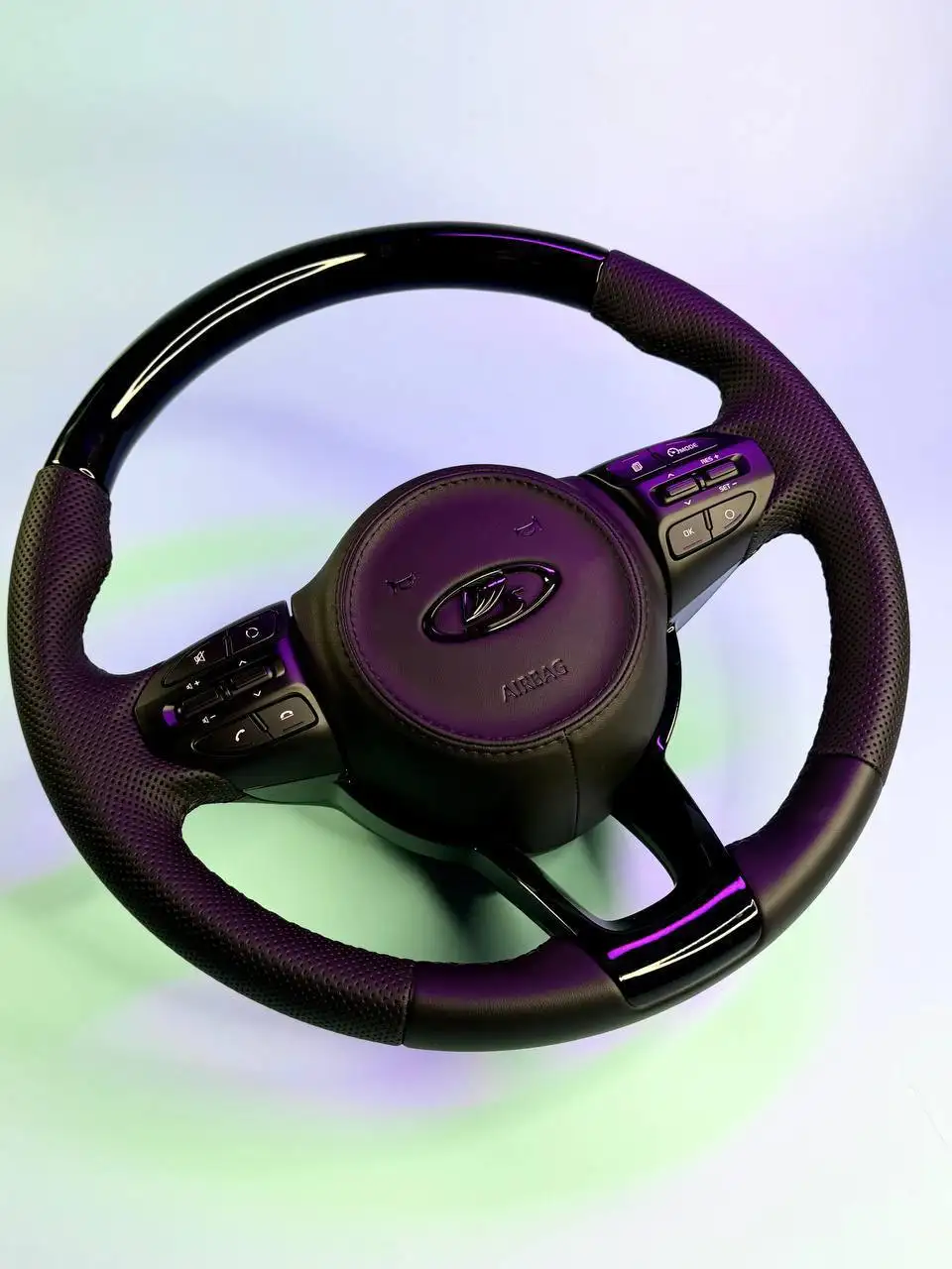 Руль Lada в стиле KIA с активной подушкой безопасности - Тюнинг и аксессуары (Авто) в Казань