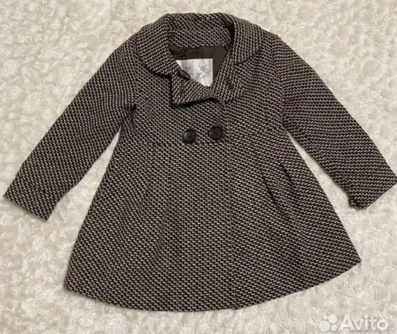 Пальто детское размер 110 шерсть 45% - Детская одежда (Одежда) в Казань