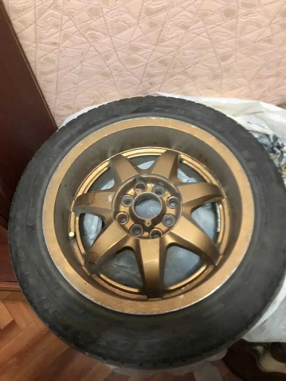 Продажа литья R15 с резиной Cordiant Sport - Диски и шины (Запчасти) в Казань