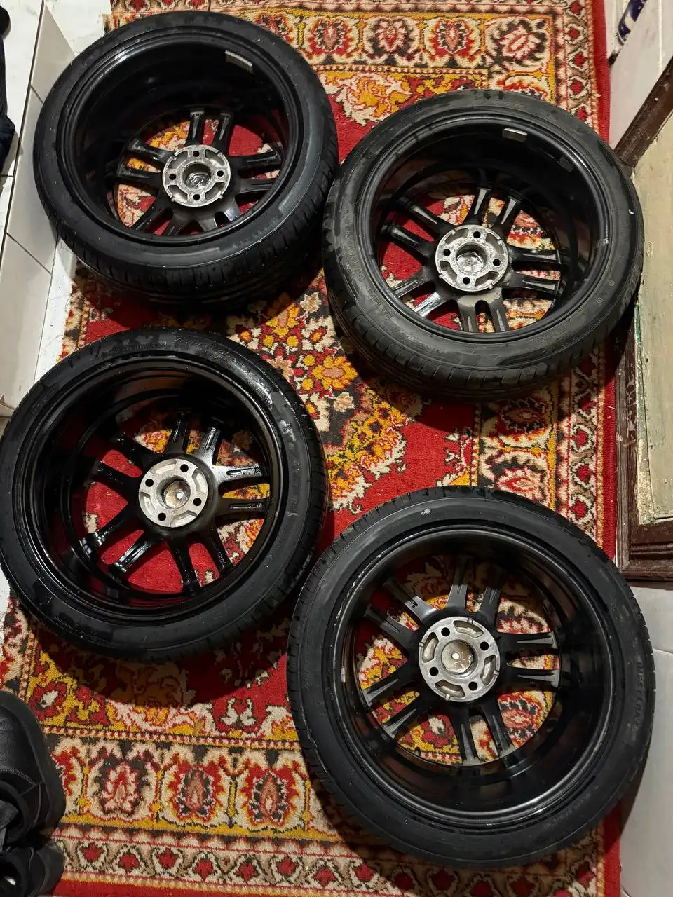 Комплект дисков и шин R16 4x98 для ВАЗ - Запчасти (Авто) в Казань