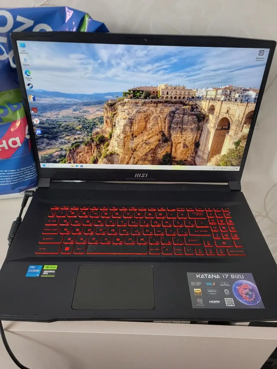 Продажа игрового ноутбука MSI Katana B12UCX - Ноутбуки (Электроника) в Казань