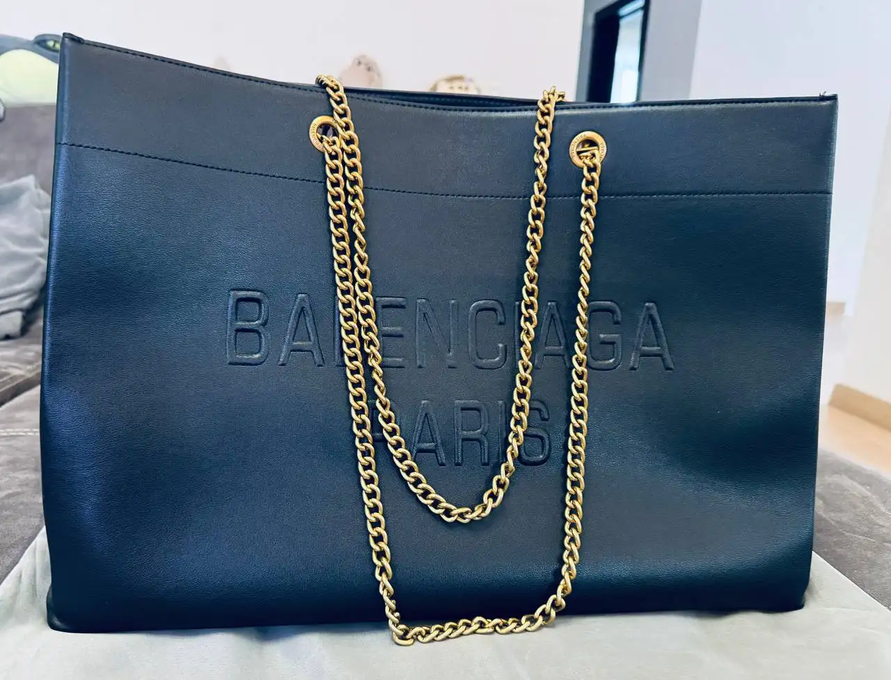 Сумка-тоут Balenciaga из телячьей кожи, новая - Сумки (Одежда) в Казань