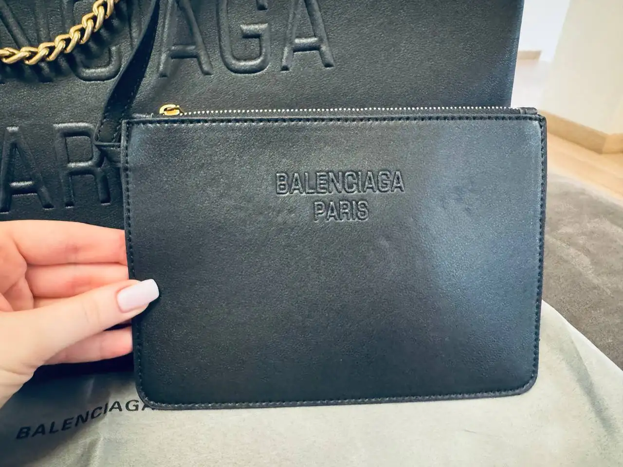 Сумка-тоут Balenciaga из телячьей кожи, новая - Сумки (Одежда) в Казань