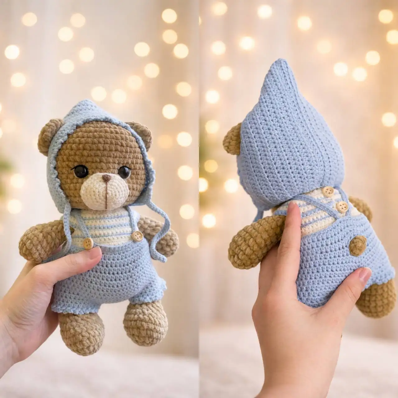 Вязаный мишка ручной работы - Рукоделие (Хобби и отдых) в Казань