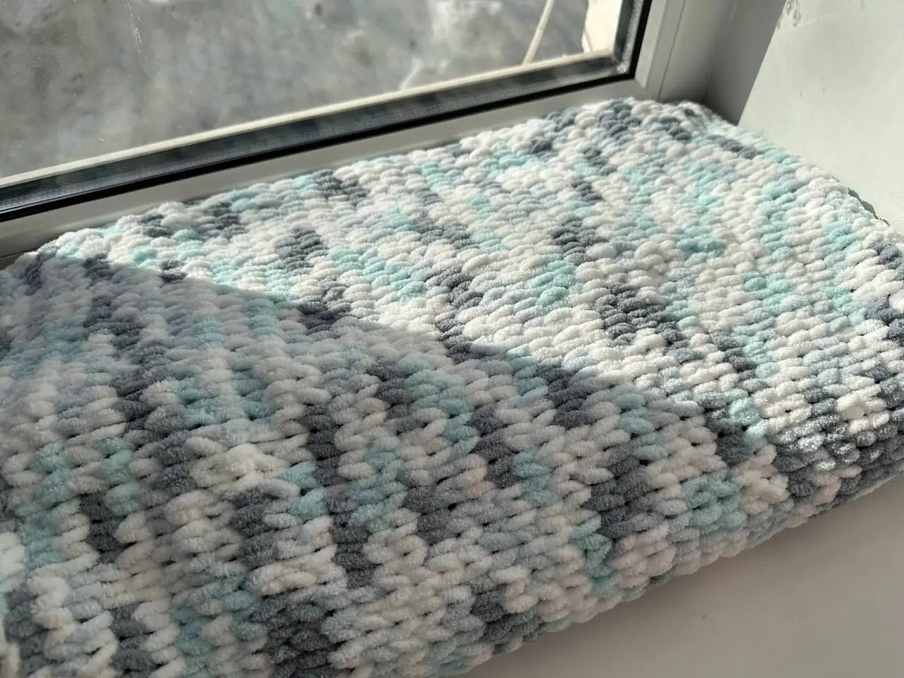 Детские пледы ручной работы из пряжи Alize Puffy - Текстиль (Барахолка) в Казань