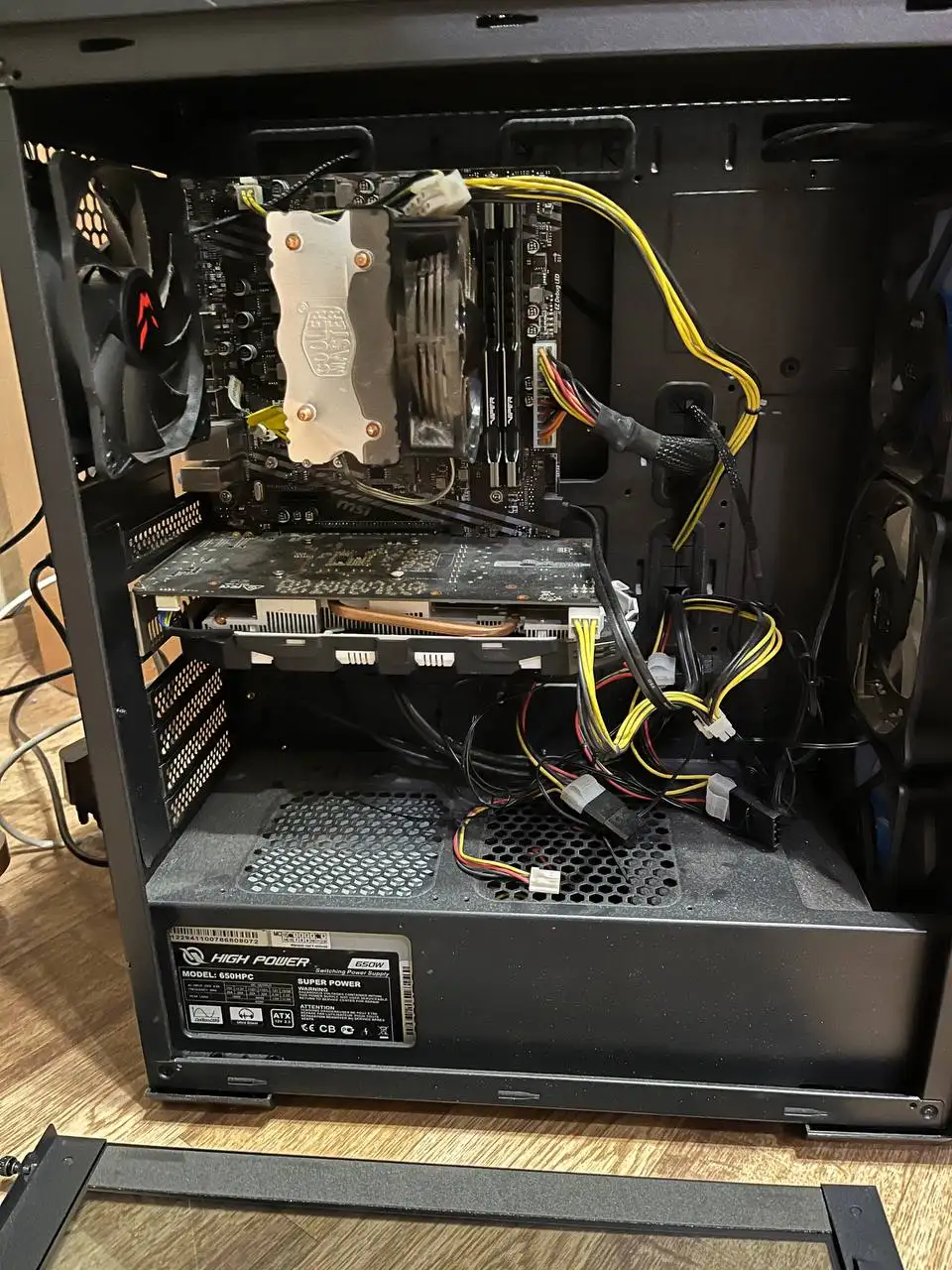 Компьютер с процессором Ryzen 5 3500 и видеокартой GTX 1060 - Компьютеры и комплектующие (Электроника) в Казань