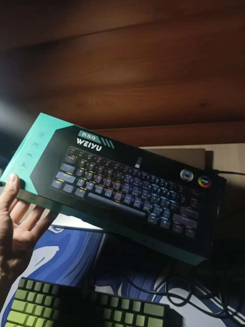 Клавиатура Ajazz AK 820 pro - Компьютерная периферия (Электроника) в Казань