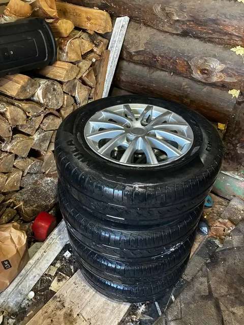 Продам диски с резиной 13r 175/70 - Кроссовер в Казань