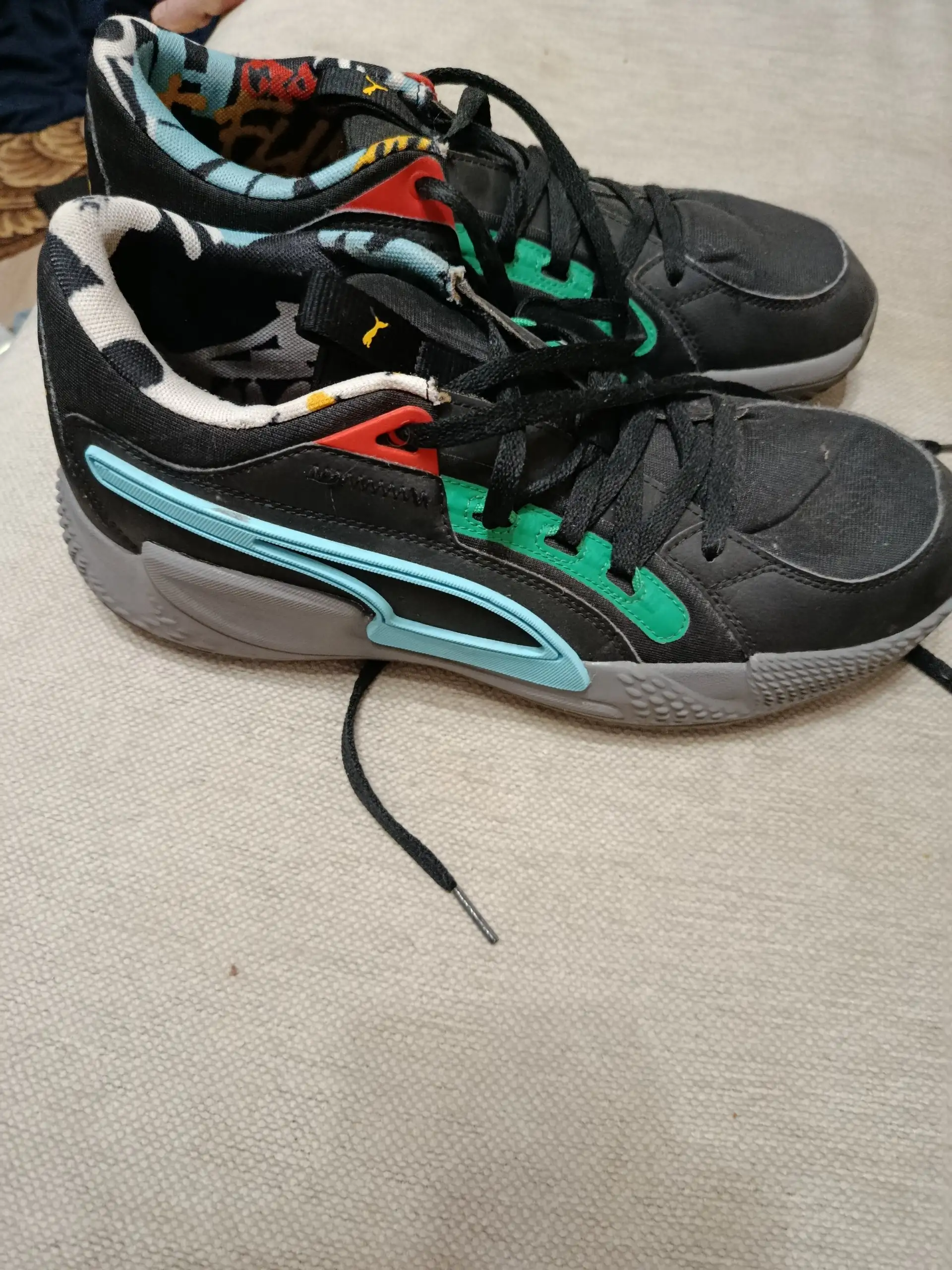 Оригинальные кроссовки Puma court rider chaos block party 44 размера - Обувь (Одежда) в Казань