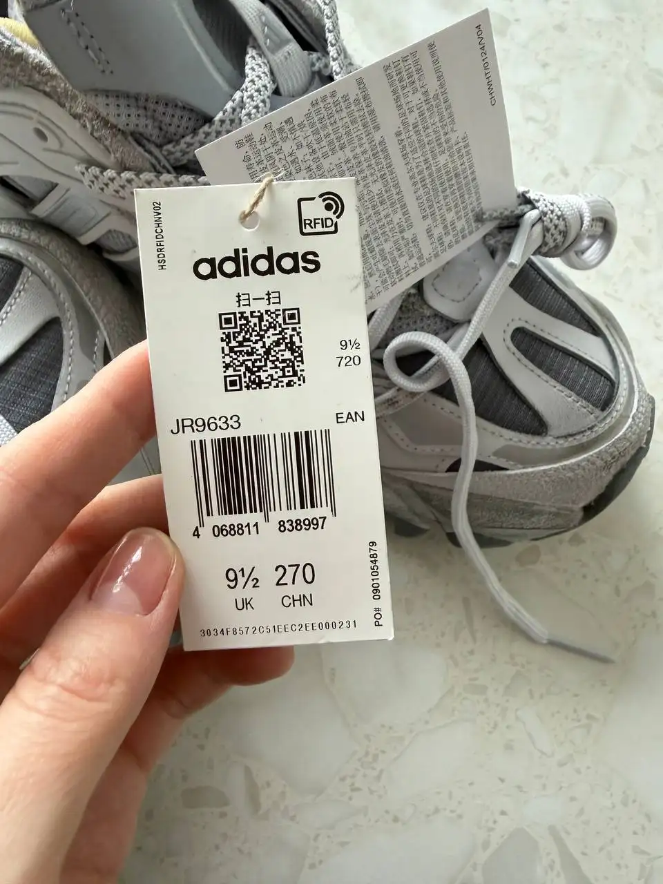Кроссовки Adidas XLG Runner Deluxe Gray оригинал - Обувь (Одежда) в Казань