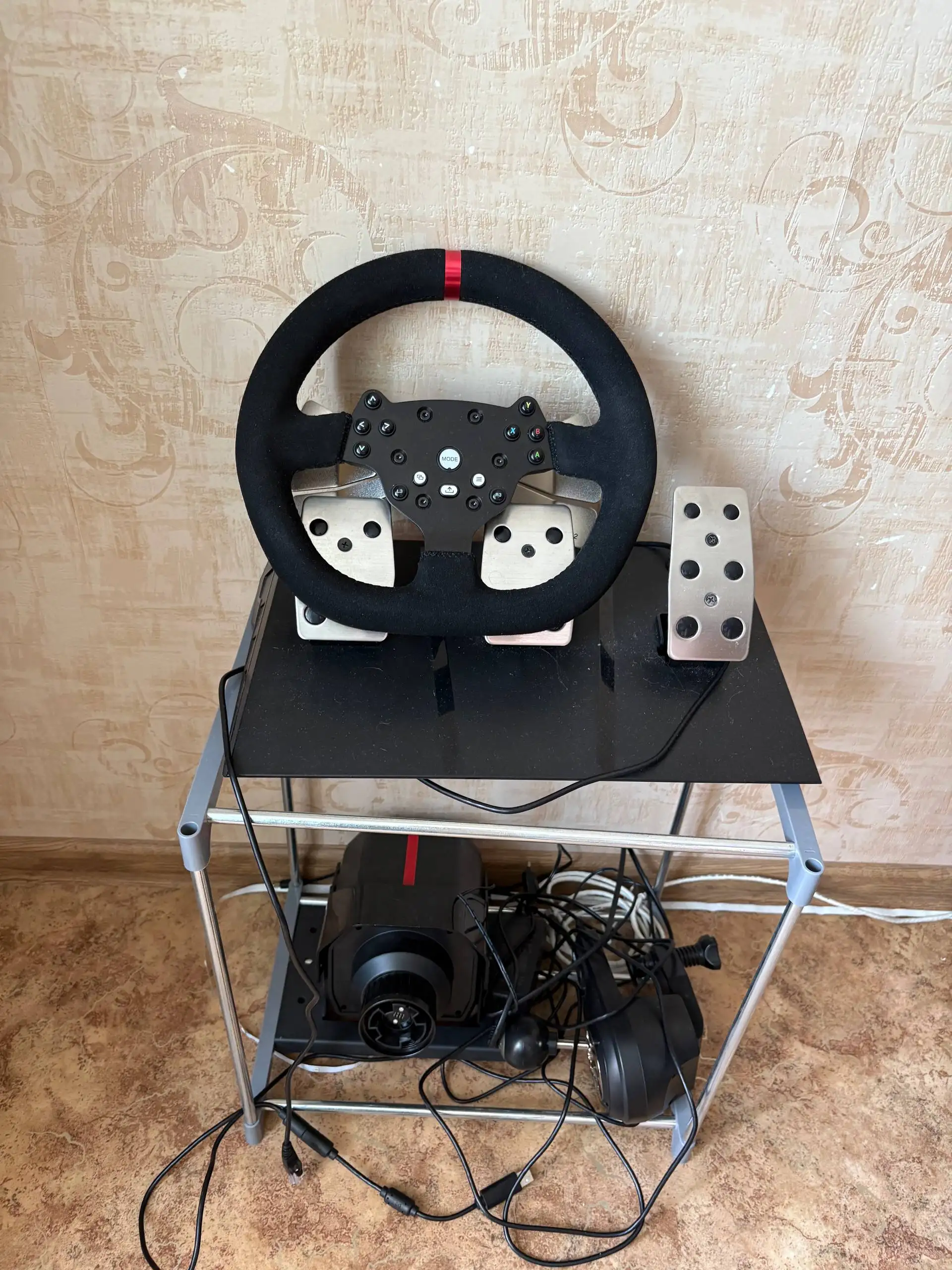 Игровой руль ARTPLAYS V-1600 PRO с педалями - Игровые аксессуары (Электроника) в Казань