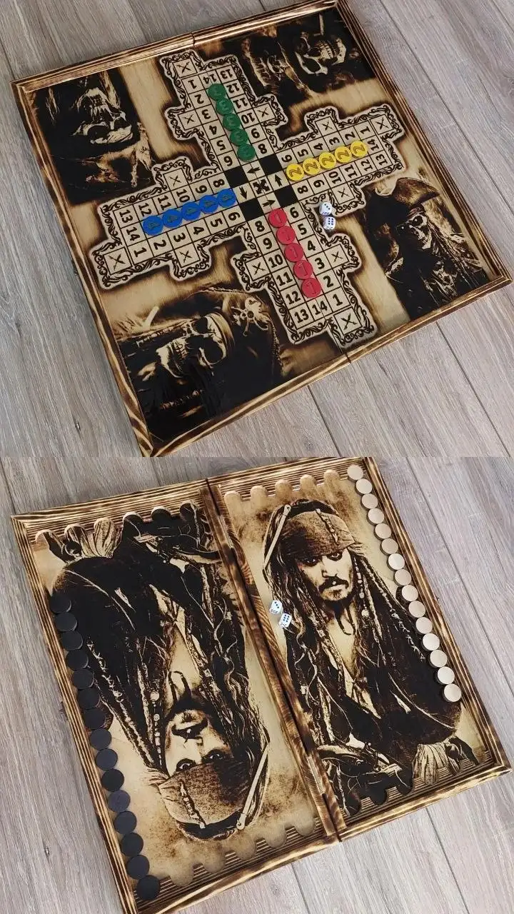 Изготовление игр 2в1 и 3в1, портреты выжигание - Изготовление на заказ (Услуги) в Находка