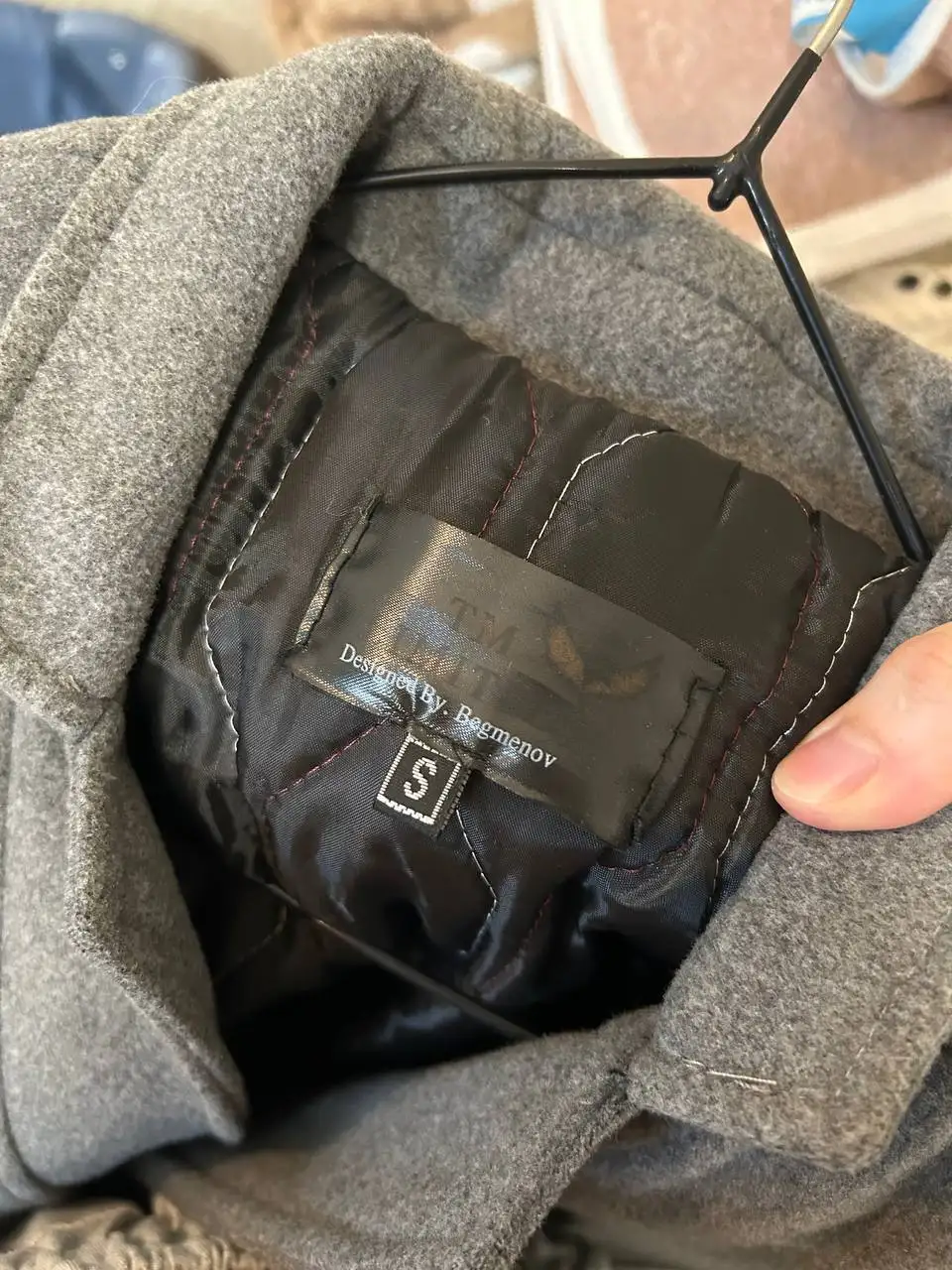 Продам мужское пальто серого цвета - Пальто (Одежда) в Казань