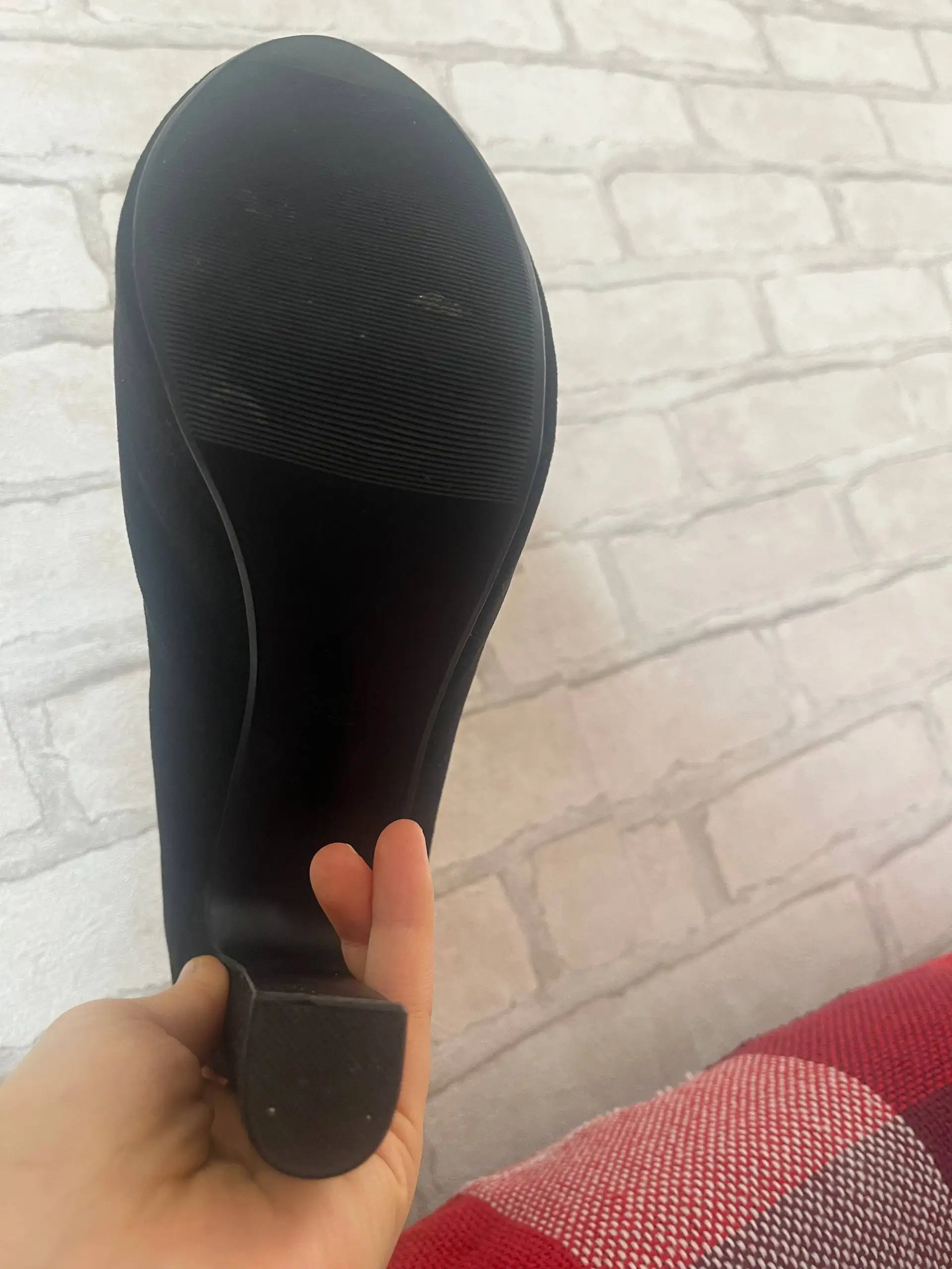 Туфли черные замшевые H&M размер 40 - Обувь (Одежда) в Казань