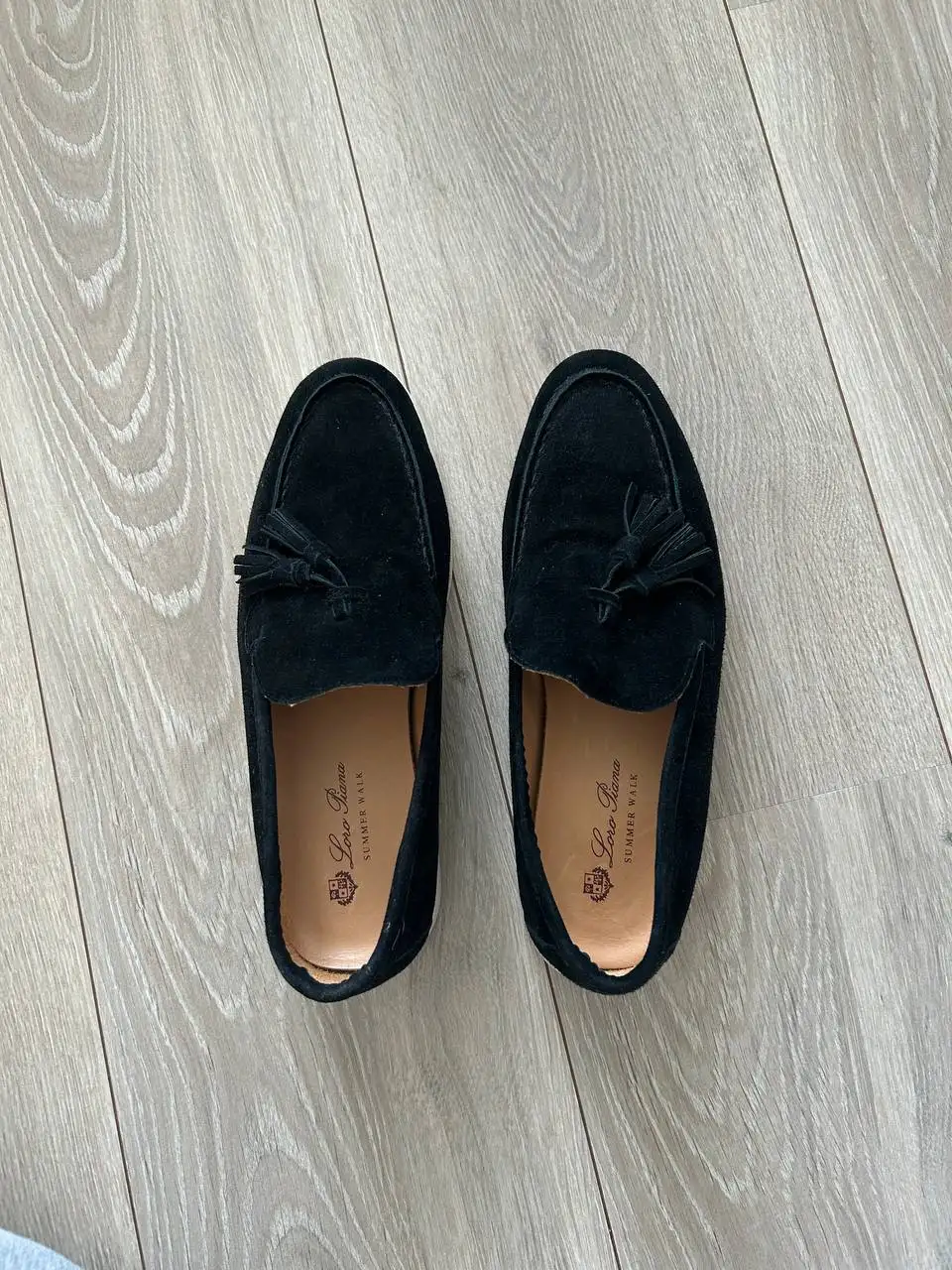 Женские замшевые лоферы - Обувь (Одежда) в Казань