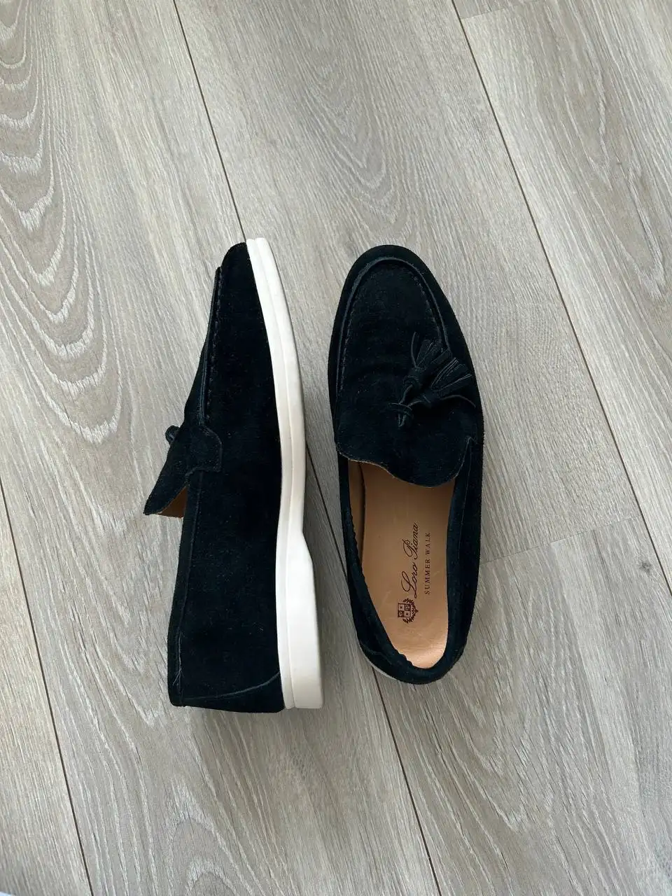 Женские замшевые лоферы - Обувь (Одежда) в Казань