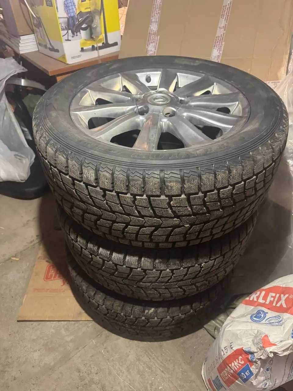 Продам диски на зимней резине 285/55 r20 для Lexus LX и Крузак - Запчасти (Авто) в Казань