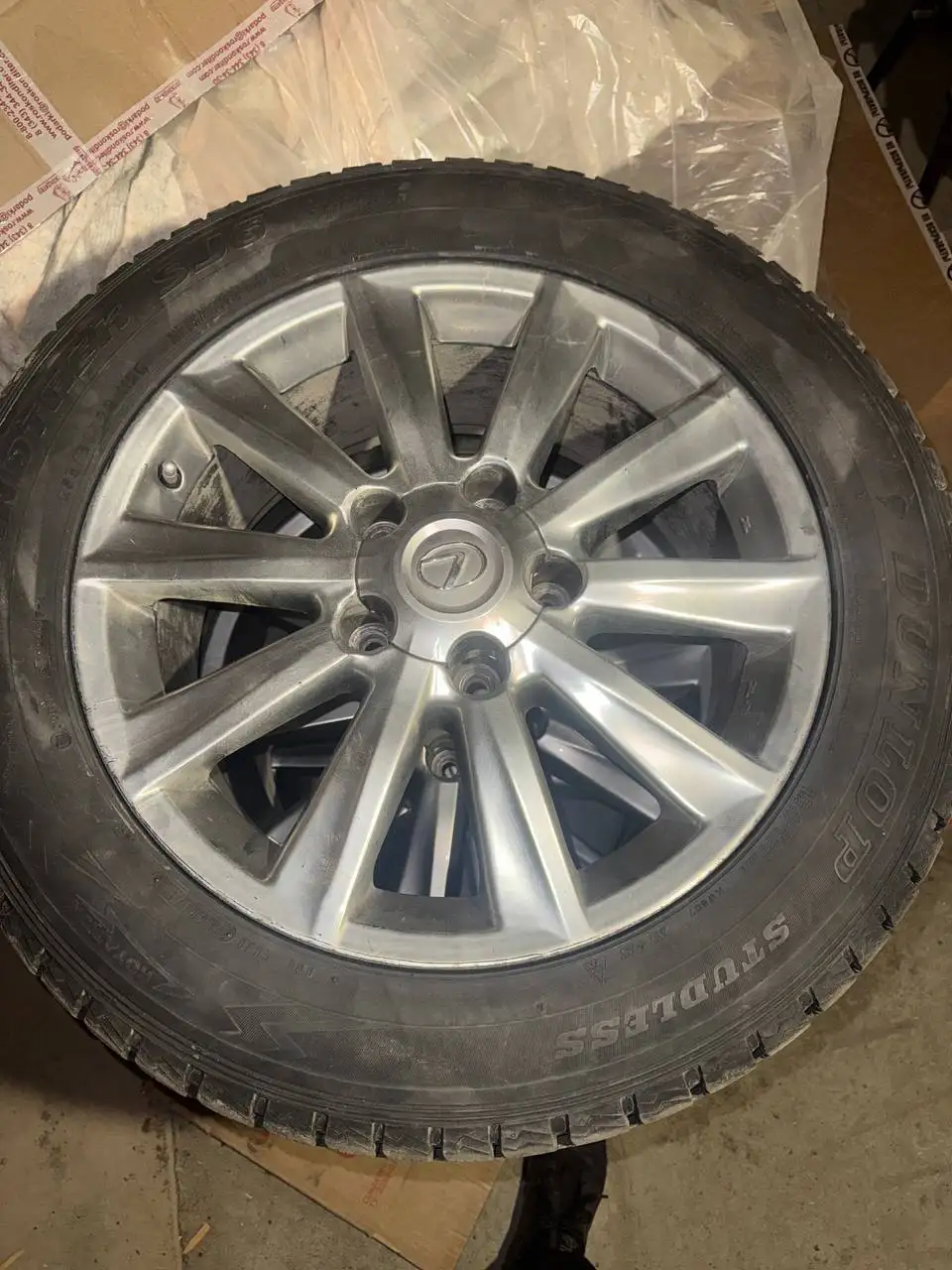 Продам диски на зимней резине 285/55 r20 для Lexus LX и Крузак - Запчасти (Авто) в Казань