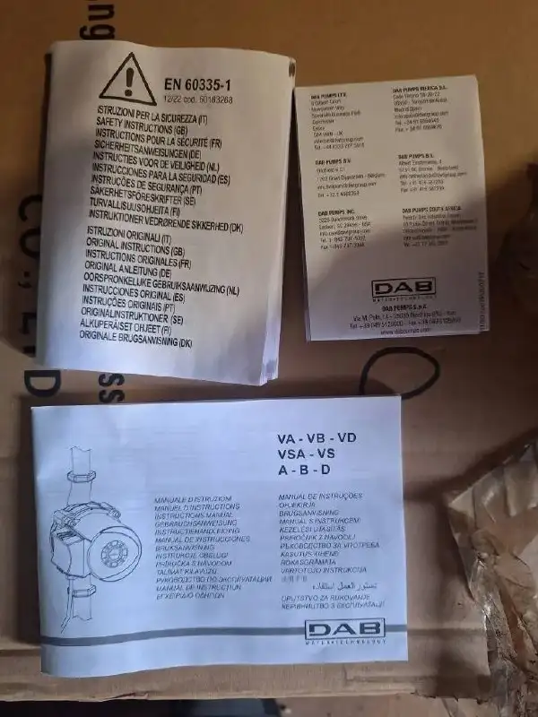 Насос DAB A 56/180 XM вертикальный/горизонтальный - Насосы (Барахолка) в Казань