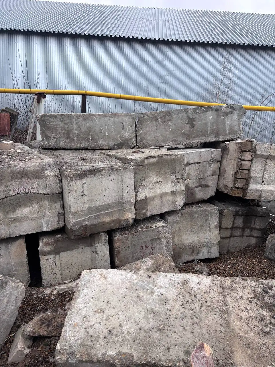 Продажа бу ФБС блоков 2,4м*0,6м - ФБС блоки (Строительные материалы) в Казань