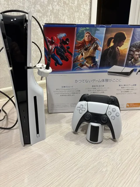 Игровая приставка Sony PlayStation 5 белый 1 ТБ с комплектом - Компьютерные клавиатуры в Казань