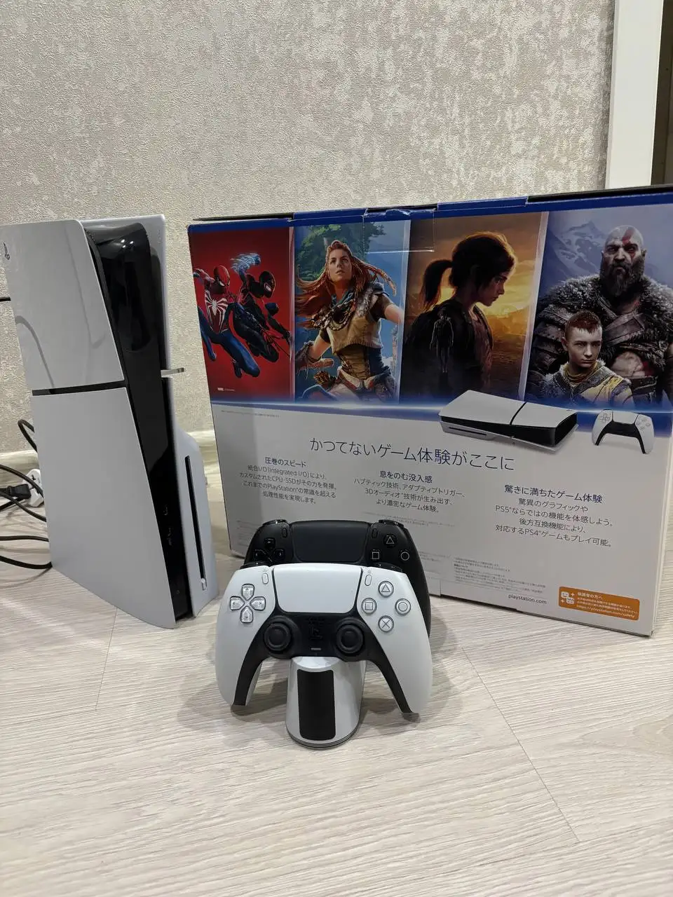 Игровая приставка Sony PlayStation 5 белый 1 ТБ с комплектом - Игровые приставки (Электроника) в Казань