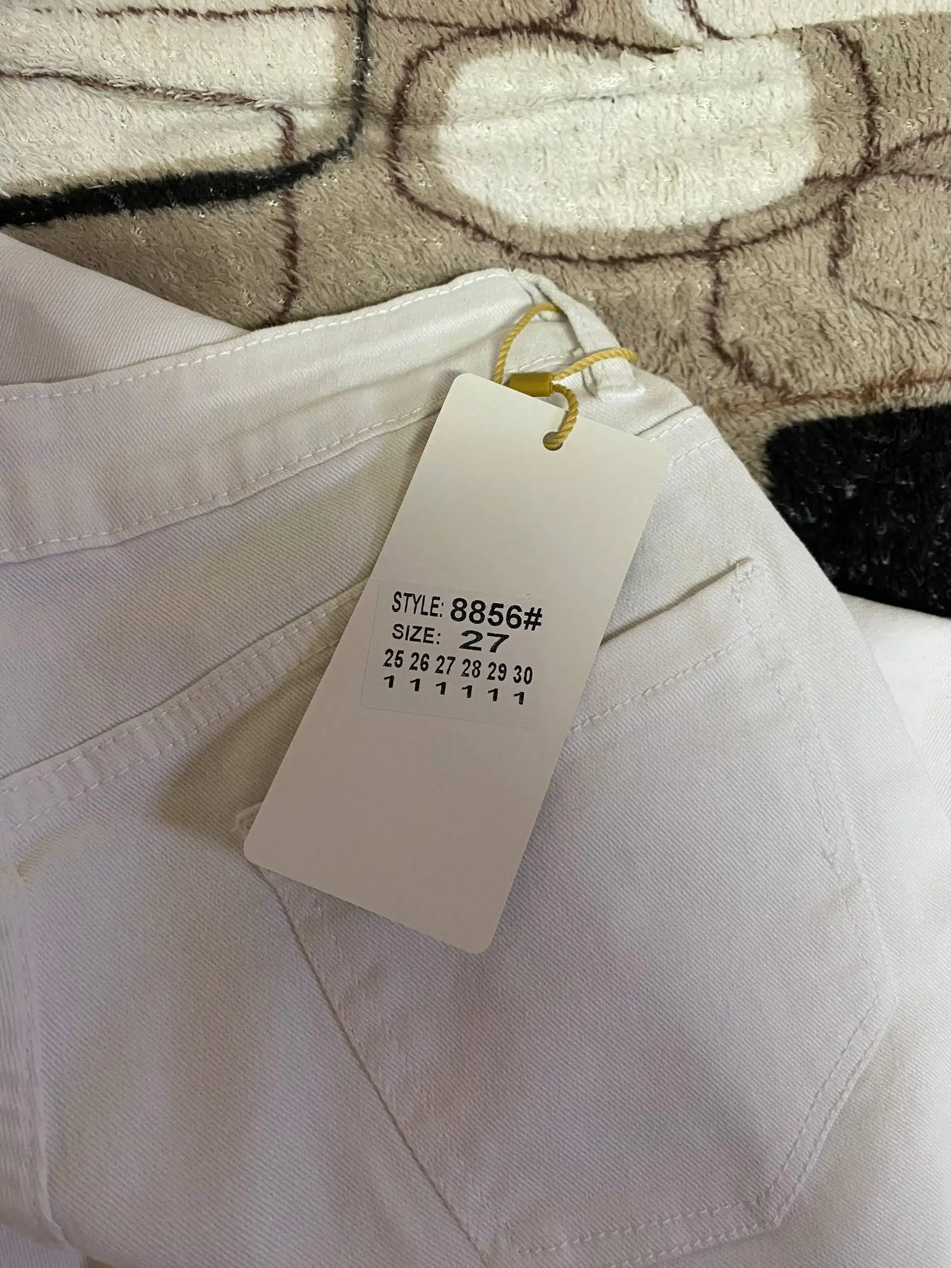 Джинсы женские белые широкие новые - Джинсы (Одежда) в Казань