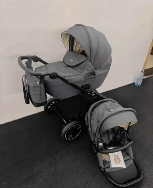 Коляска 2 в 1 Ining Baby KR340 Grey - Стульчики для кормления в Казань