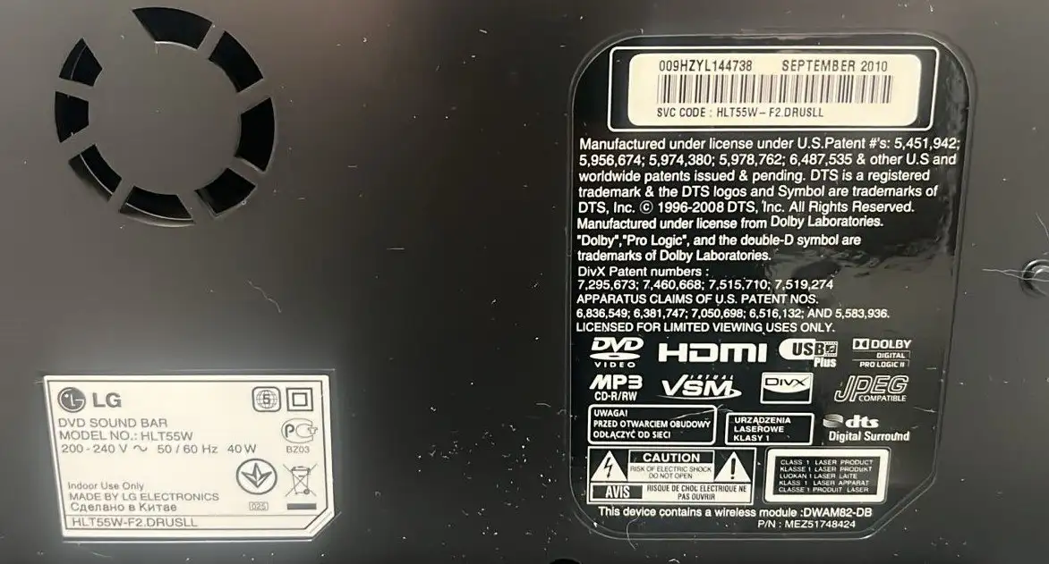 Продается домашний кинотеатр LG HLTT55W (5.1) - Домашние кинотеатры (Электроника) в Казань