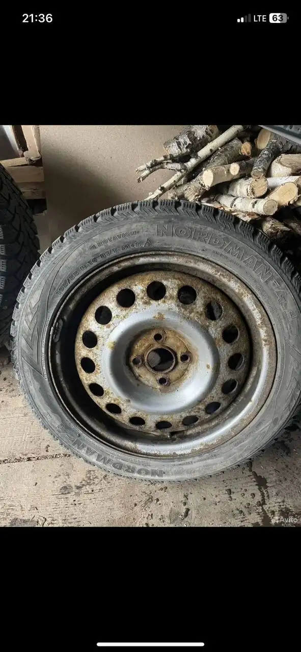 Продам зимнюю резину - Шины и диски (Авто) в Казань