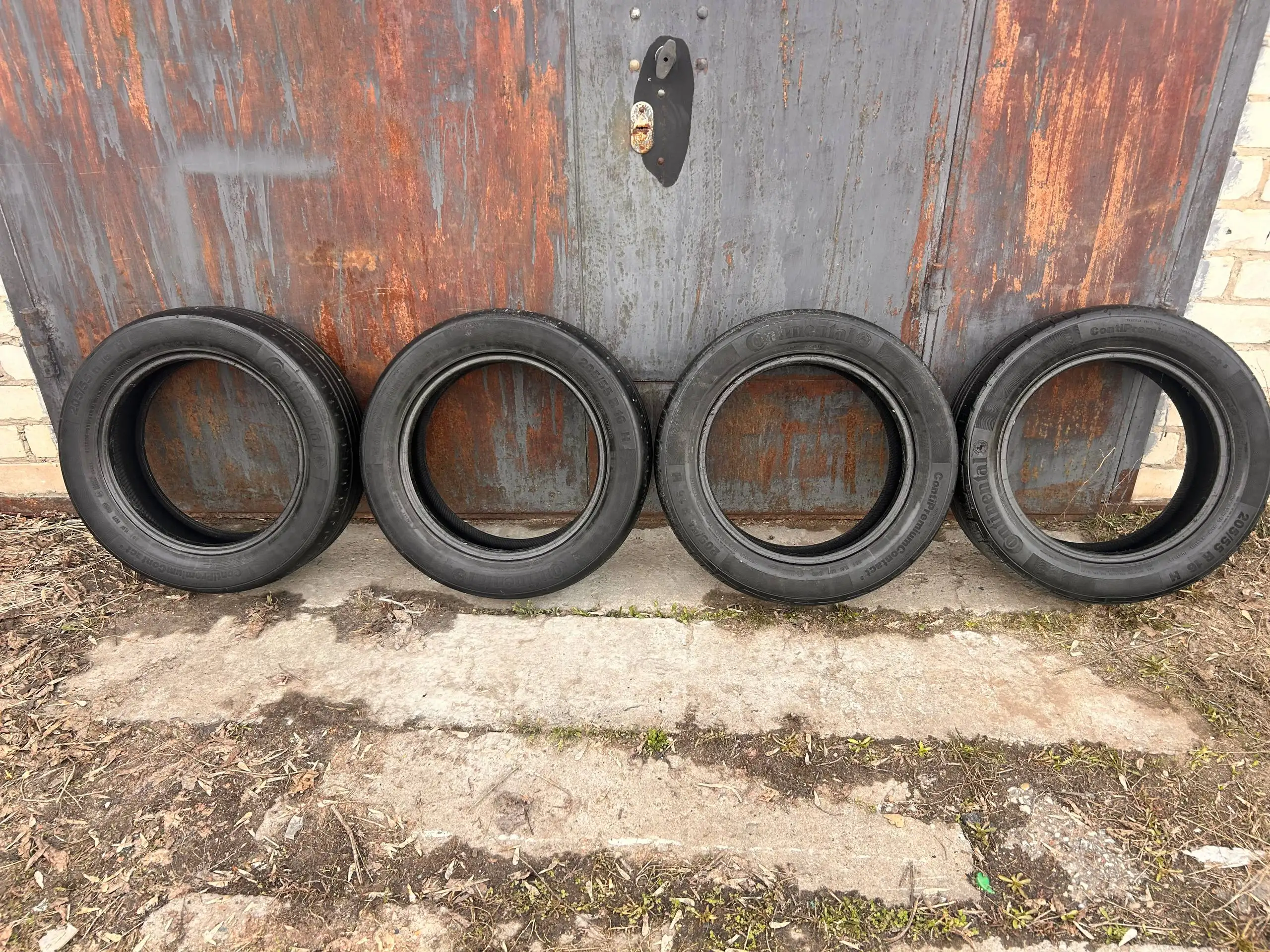 Шины летние Continental 205/55 R16 2020 г.в. - Шины и диски (Авто) в Казань