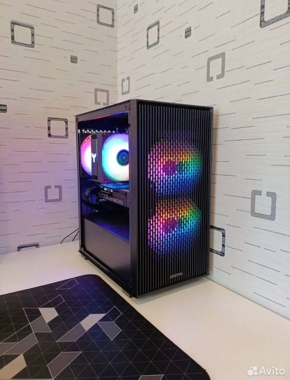 Мощный игровой компьютер (Intel Core i5-12400F, RTX 5060, 8 ГБ) - Системные блоки (Электроника) в Казань