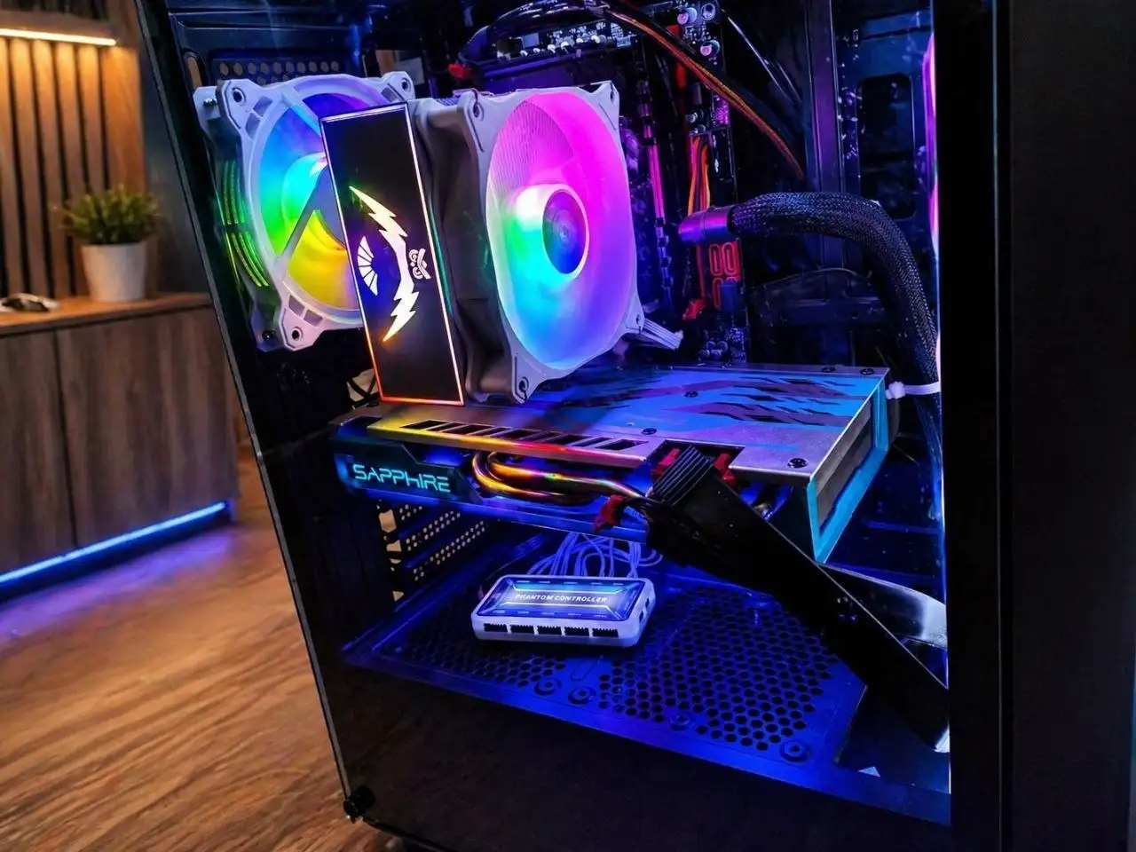 Игровой компьютер с Xeon E5-2650 v4, 32GB, RX 580 - Компьютеры (Электроника) в Казань