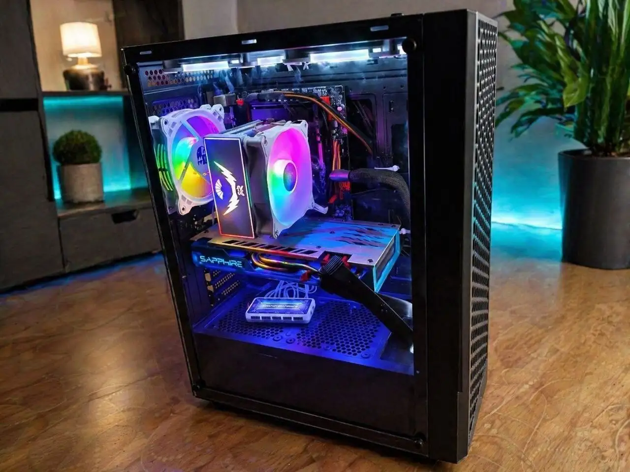 Игровой компьютер с Xeon E5-2650 v4, 32GB, RX 580 - Компьютеры (Электроника) в Казань