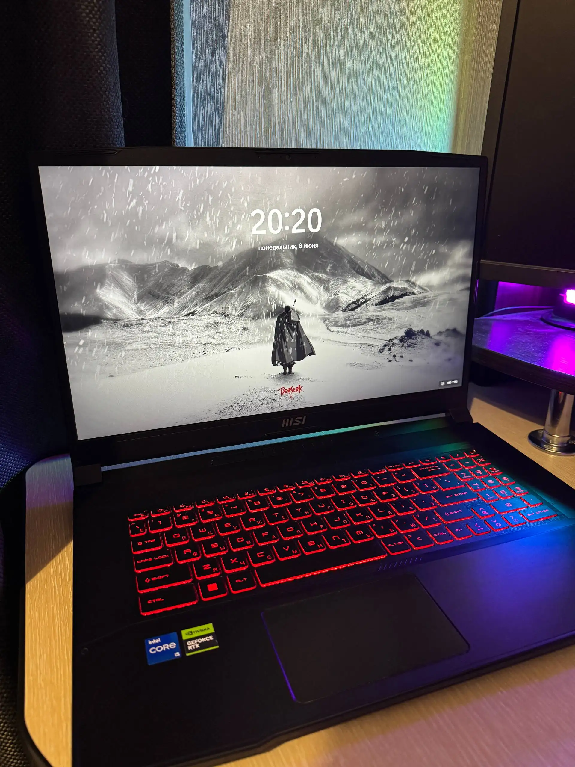Игровой ноутбук MSI Katana 17 B12U - Ноутбуки (Электроника) в Казань